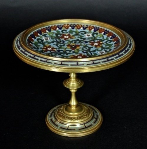 CHAMPLEVE ENAMEL TAZZA (1 of 2)