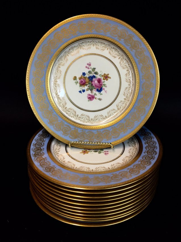 SET OF 12 ROSENTHAL DINNER PLATES (1 of 3)