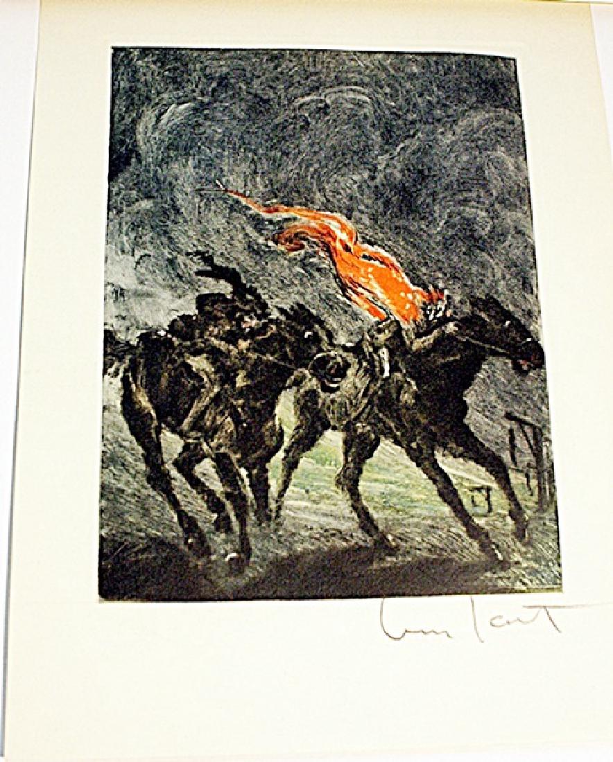 Lithograph after Icart: Authentic Lithograph , Bearing an Interpretive Hand Signature of the Artist, Size Approx. 9 1/2" " x 7" In.