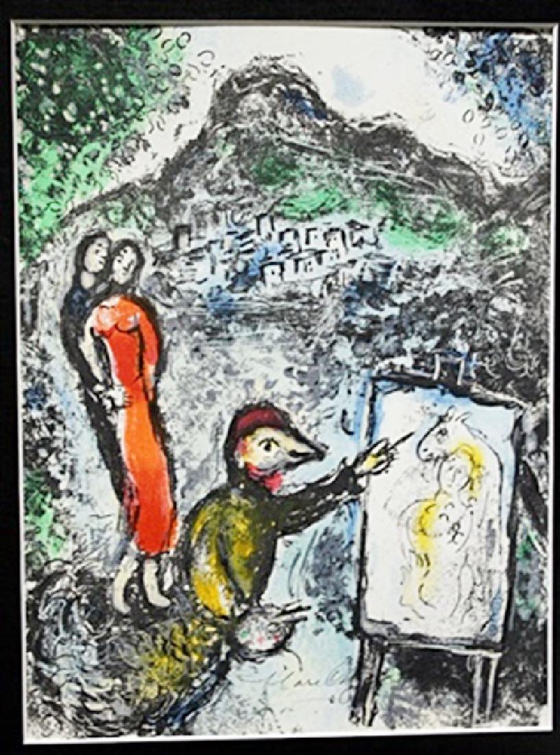 Marc Chagall - Signed Lithograph: Signed Lithograph - Marc Zakharovich Chagall was a Russian-French artist. An early modernist, he was associated with several major artistic styles and created works in virtually every artistic format,