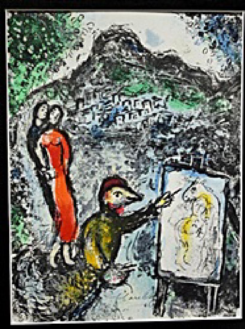 Marc Chagall - Signed Lithograph: Signed Lithograph - Marc Zakharovich Chagall was a Russian-French artist. An early modernist, he was associated with several major artistic styles and created works in virtually every artistic format,