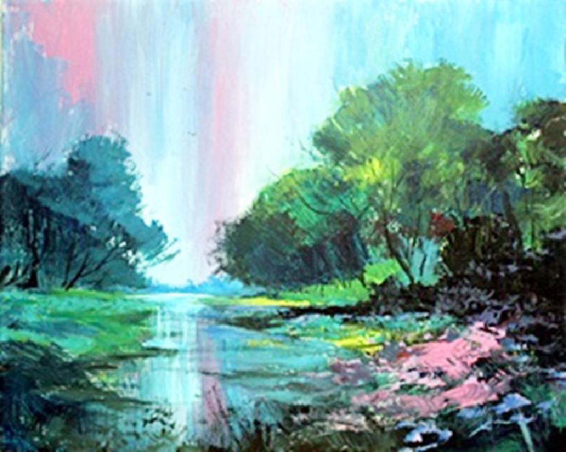 Original Oil Painting on Canvas - Michael Schofield: Original, Untitled, Oil Painting on Canvas, Double Signed, Michael Schofield , Size 30" x 24" In.Overall Condition: Excellent, Item comes on Stretcher Bars unless requested to be shipped in a MailingT