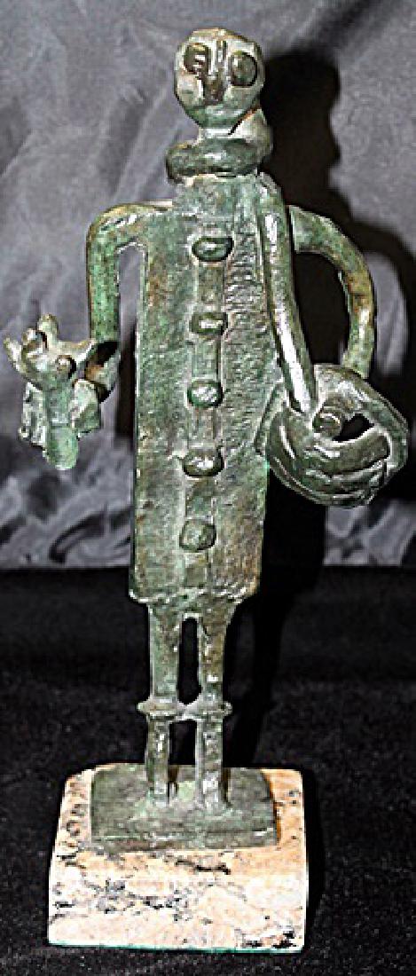 Signed Limited Edition Bronze Lipchitz: Old recast patina bronze sculpture Jacques Lipchitz, bearing a signature in a limited edition. Dimensions approx 12 x8 x 5.