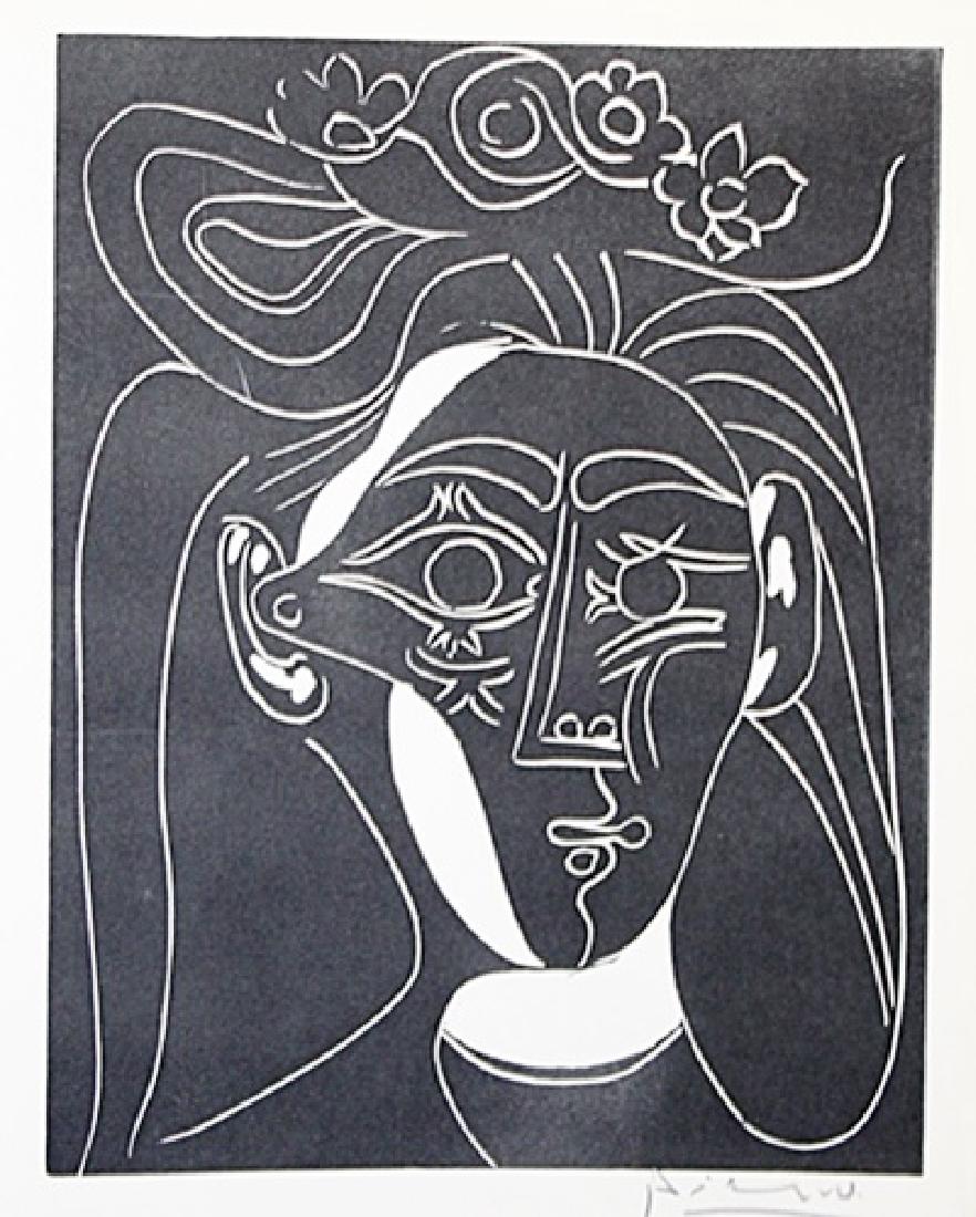 Signed Pablo Picasso - Drawing: Pablo Picasso bearing a signature. Pablo Picasso, was a Spanish painter, sculptor, printmaker, ceramicist, stage designer, poet and playwright who spent most of his adult life in France.