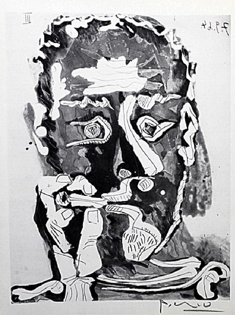 Signed Pablo Picasso - Drawing: Pablo Picasso bearing a signature. Pablo Picasso, was a Spanish painter, sculptor, printmaker, ceramicist, stage designer, poet and playwright who spent most of his adult life in France.