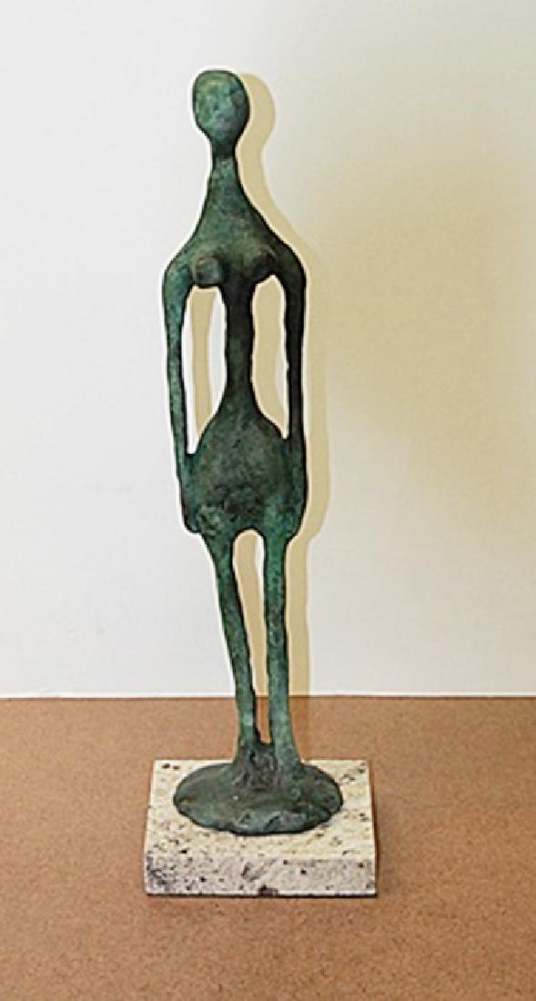 Signed Limited Edition Bronze Picasso: Old recast patina bronze sculpture Pablo Picasso, bearing a signature in a limited edition. Pablo Picasso was a Spanish painter, sculptor, printmaker, ceramicist, stage designer, poet and playwright w