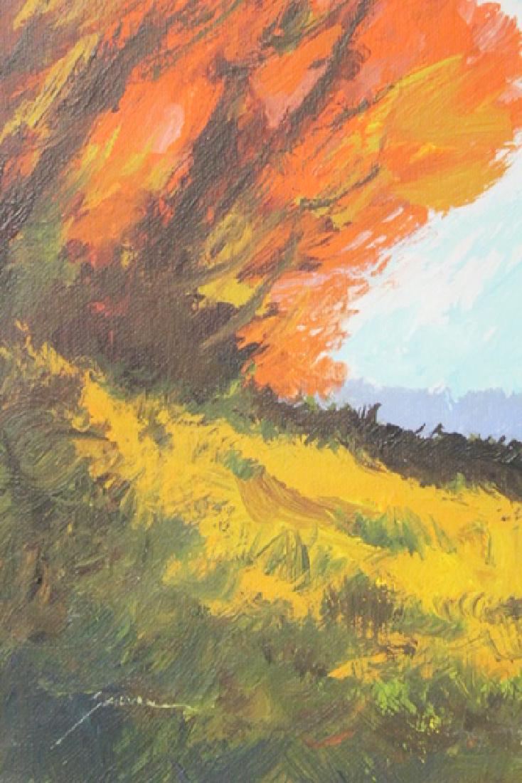 UNTITLED BY MICHAEL SCHOFIELD: ORIGINAL OIL ON CANVAS. Schofield was born in Florida 1947, but his family moved to California that same year. He began to paint and study watercolor in high school. Like most teenage boys, he was at