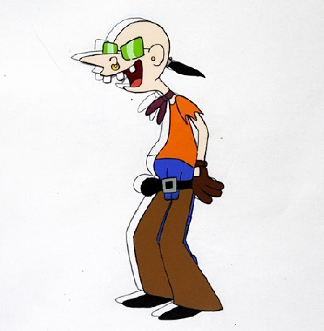 Mixed Media "Hand Painted Production Cel": Mi" x ed Media, Approx. 10" In. 1/2" " x 12 1/2" In.