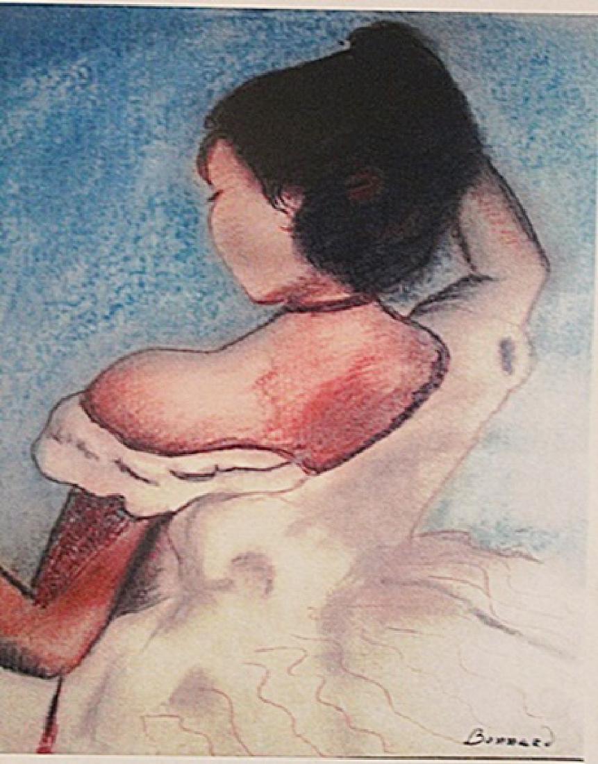 Pierre Bonnard - The Lady: in the manner of Pierre Bonnard "The Lady" pastel on paper circa.1930, private collection Approx. 19x13in. in the manner of Pierre Bonnard was a member of the Symbolist group of painters known as Les