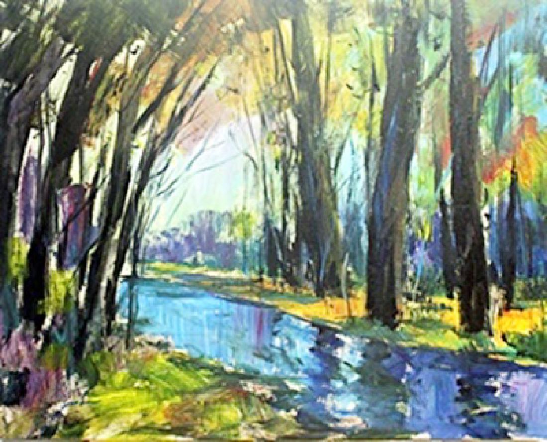 Original Oil Painting on Canvas - Michael Schofield: Original, Untitled, Oil Painting on Canvas, Double Signed, Michael Schofield , Size 30" x 24" In.Overall Condition: Excellent, Item comes on Stretcher Bars unless requested to be shipped in a MailingT