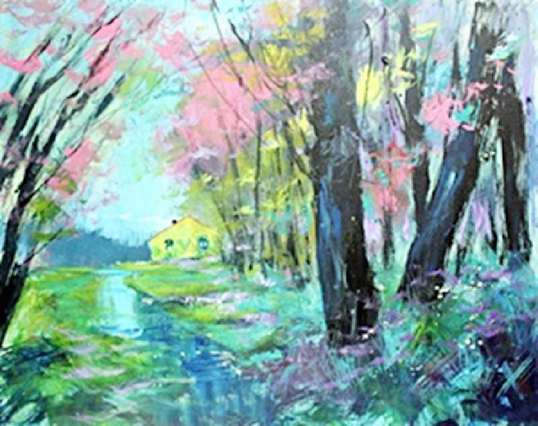 Original Oil Painting on Canvas - Michael Schofield: Original, Untitled, Oil Painting on Canvas, Double Signed, Michael Schofield , Size 30" x 24" In.Overall Condition: Excellent, Item comes on Stretcher Bars unless requested to be shipped in a MailingT