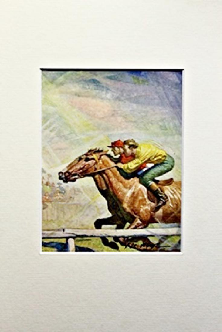 N.C Wyeth - Lithograph: Lithograph by N.C Wyeth. Newell Convers Wyeth, known as N.C. Wyeth, was an American artist and illustrator. He was the pupil of artist Howard Pyle and became one of America's greatest illustrators.