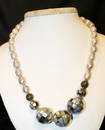 Baroque Creamrose Light Color Pearl Necklace