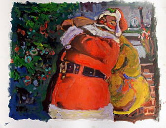 "Santa's First Stop" By Michael Schofield