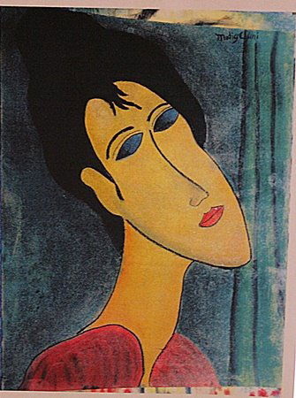 Amedeo Modigliani - Andrea Mora: Amedeo Modigliani "Andrea Mora" pastel on paper circa. 1911, private collection approx. 17x13in. A central participant in the Ecole de Paris, Modigliani modernized two of the enduring themes of art hi