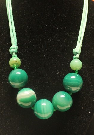 Beautiful Jade Balls Necklace: Beautiful Jade Balls Necklace. Jades twt approx. 1600 cts and size approx. 18 in.