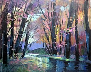 Original Oil Painting on Canvas by Michael Schofield: Original, Untitled, Oil Painting on Canvas, Double Signed, Hand Signed by the artist Michael Schofield, Size 30" x 24" In.Overall Condition: Excellent, Item comes on Stretcher Bars unless requested to