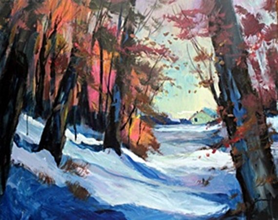 Original Oil Painting on Canvas by Michael Schofield: Original, Untitled, Oil Painting on Canvas, Double Signed, Hand Signed by the artist Michael Schofield, Size 30" x 24" In.Overall Condition: Excellent, Item comes on Stretcher Bars unless requested to