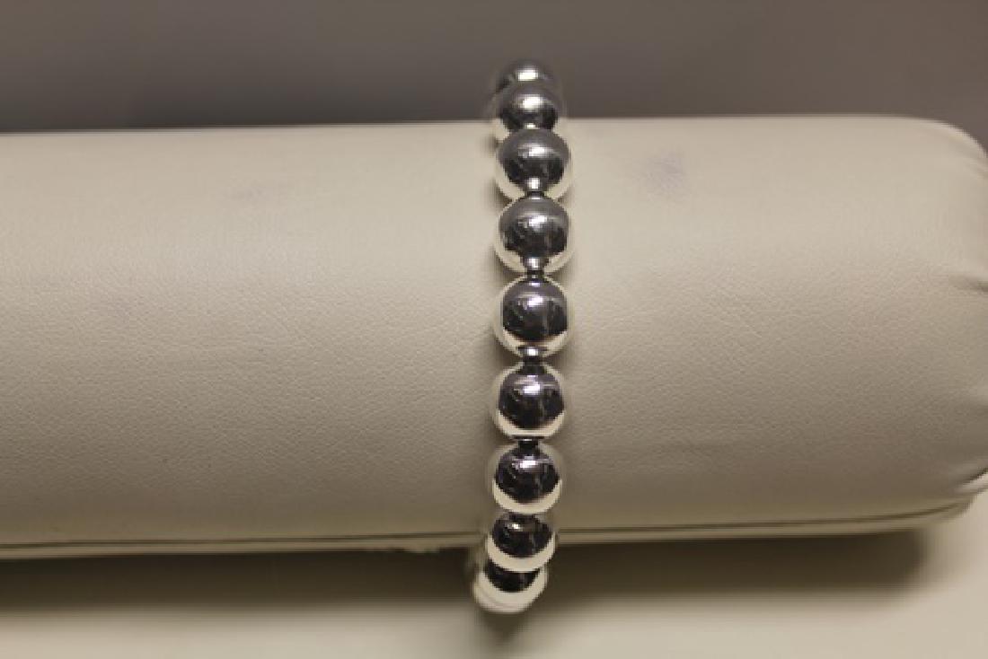 Stunning Balls Silver Bracelet (76B): Stunning Balls Silver Bracelet, size approx. 7 in.