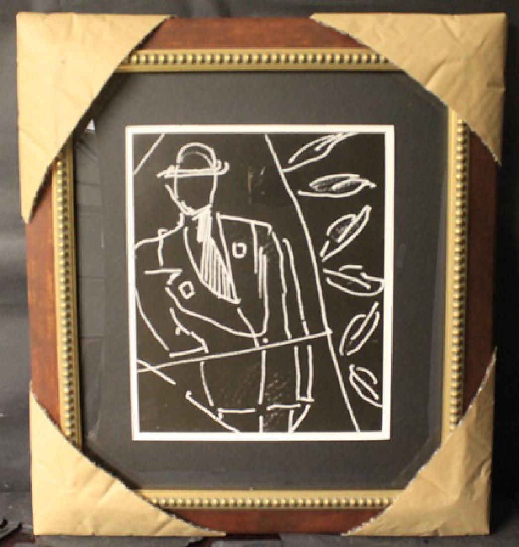 "UNKNOWN" By PETER MAX (N): Authentic Lithograph, Out of the book; Approximately 20 x 18 In.