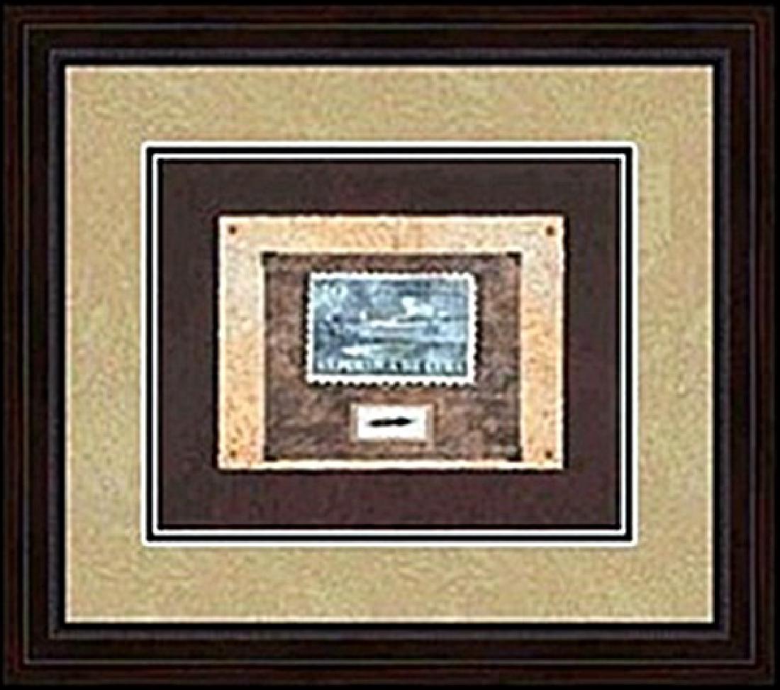 REPUBLICA DE CUBA DAVID MARTIN: authentic lithograph , IMAGE SIZE: 10X8", FRAMED; 16 15/16X14 15/16"