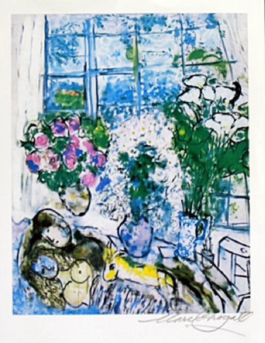 Lithograph By Marc Chagall: Lithograph By Marc Chagall, Signed by the Artist, Size Approx. 11 x 9 In. Marc Zakharovich Chagall (July 6th 1887 – March 28th 1985) "The quintessential Jewish artist of the twentieth century"Marc C