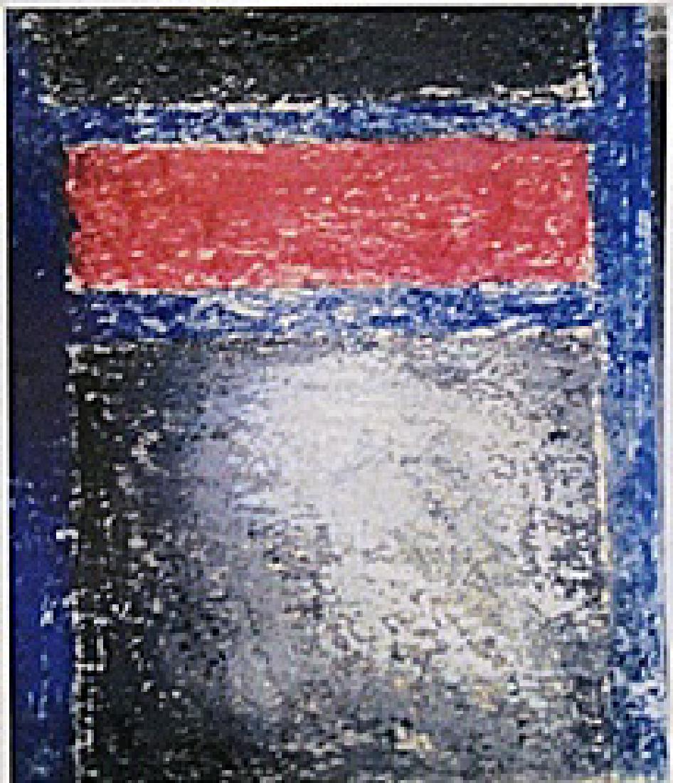 Mark Rothko - NO. 40: In the manner of Mark Rothko "NO. 40" pastel on paper circa. 1955, private collection approx. 19x13in. A prominent figure among the New York School painters, In the manner of Mark Rothko moved through