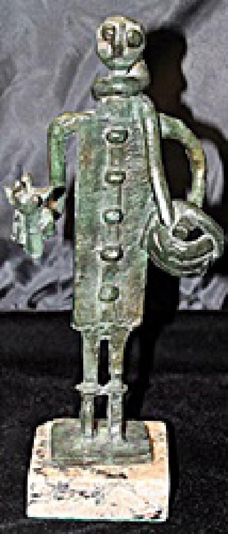 Signed Limited Edition Bronze Lipchitz: Old recast patina bronze sculpture Jacques Lipchitz, bearing a signature in a limited edition. Dimensions approx 12 x8 x 5.