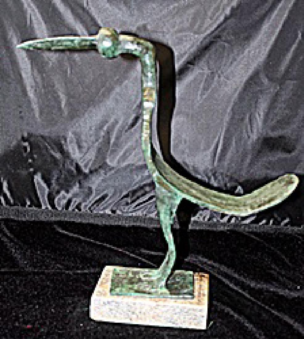 Signed Limited Edition Bronze Lipchitz: Old recast patina bronze sculpture Jacques Lipchitz, bearing a signature in a limited edition. Dimensions approx 12 x18 x 5.