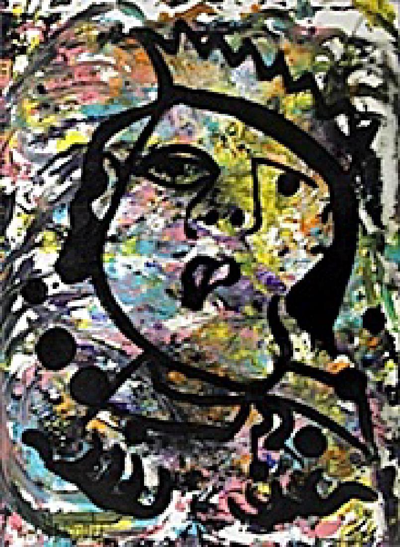 "Juggler" Original Oil Painting by William Verdult: Original Oil on Canvas, Hand Signed by the artist, Size Approx. 24" x 18" in. Born: April 7, 1939 in the Dutch town of Putte, Netherlands. Live/Active: North Dakota, New York, California Known For: Hi