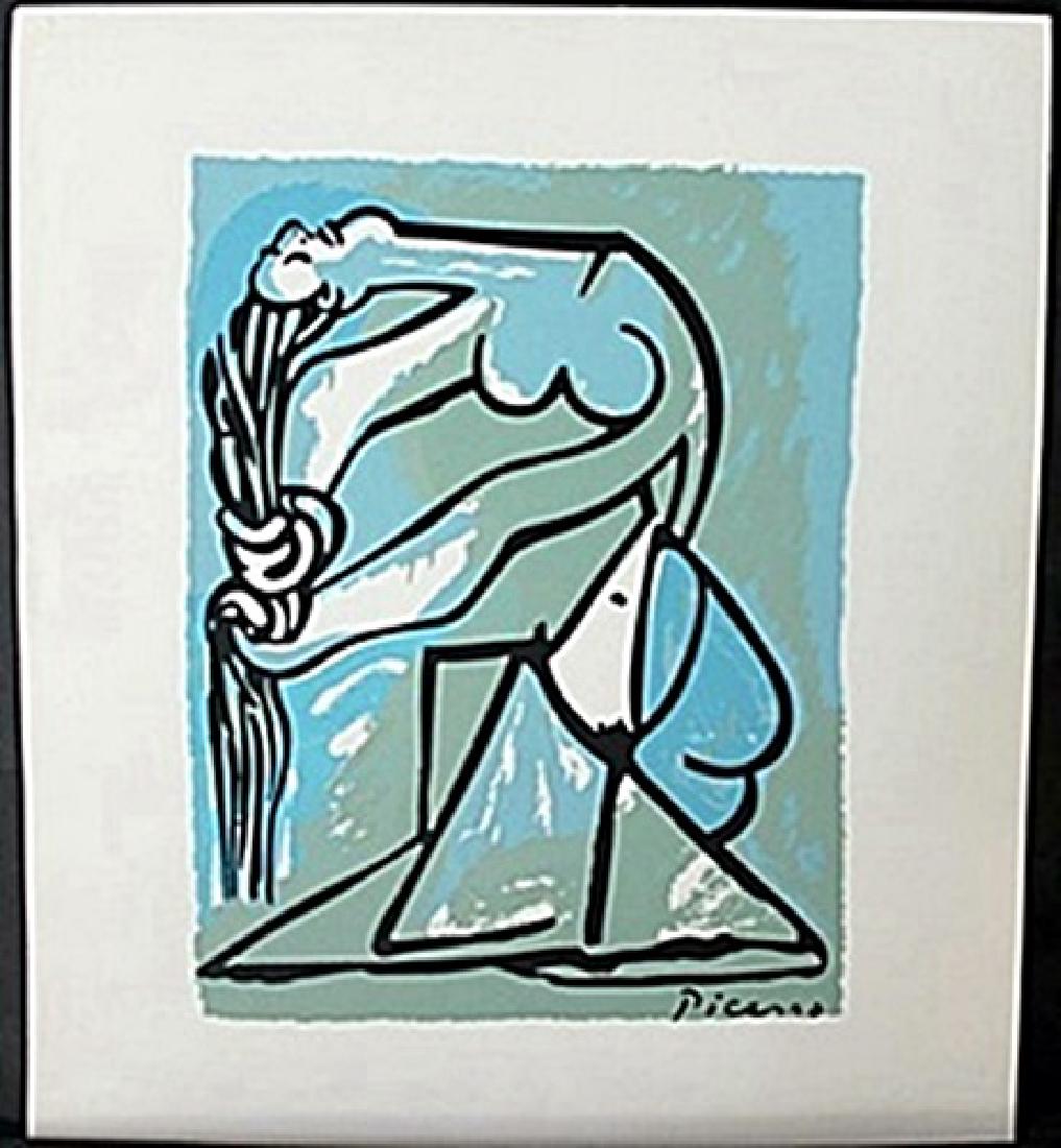 Lithograph Pablo Picasso: authentic lithograph Pablo Picasso, signed. Size approx. 12 x 10 in. Pablo Picasso (October 25th 1881 - April 8th 1973), also known as Pablo Ruiz y Picasso, was singular in the art world. Not only did
