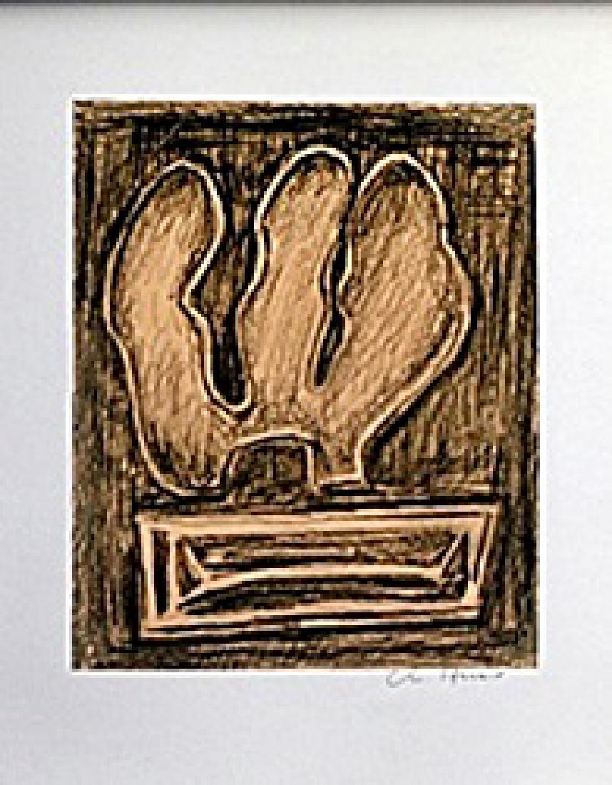 Lithograph William Brice: authentic lithograph William Brice, signed, size approx. 14 x 11 in.