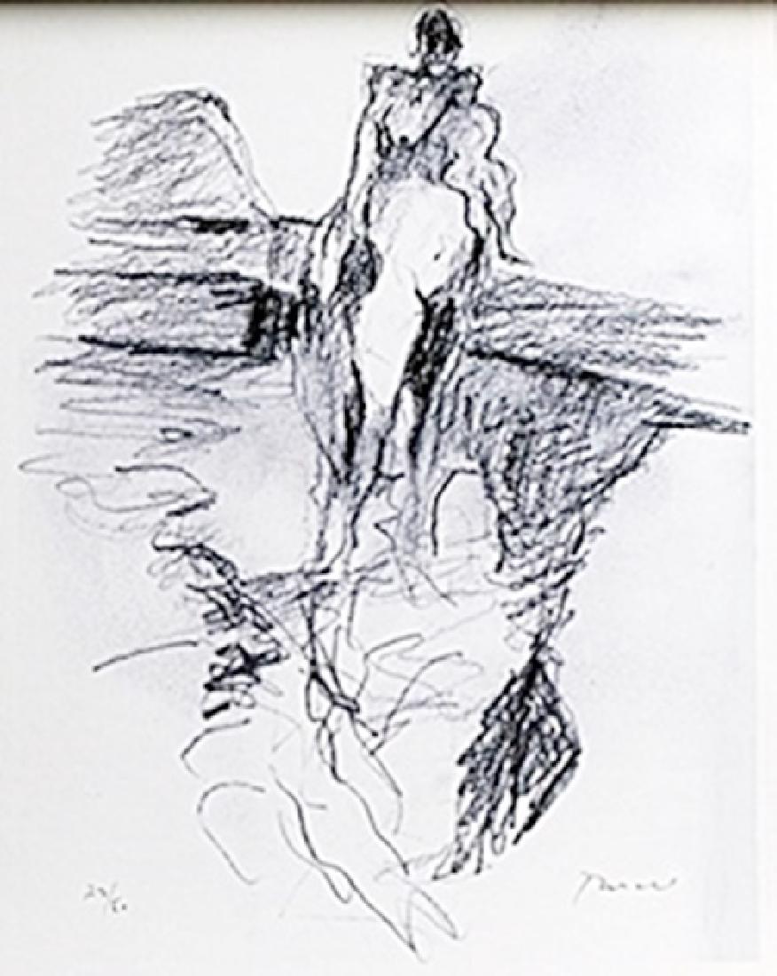 Lithograph William Brice: authentic lithograph William Brice, signed, size approx. 14 x 11 in.