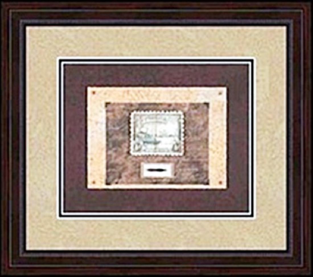 BERMUDA DAVID MARTIN: authentic lithograph , IMAGE SIZE: 10X8", FRAMED: 16 15/16X 14 15/16"