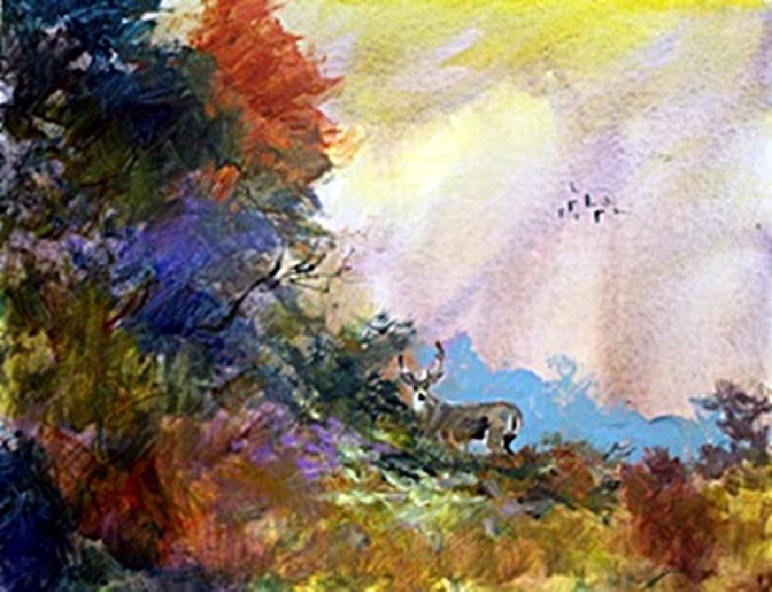 Original Painting by Michael Schofield: Original, Acrylic Painting on StretchedCanvas, bearing a signature, Item does NOT come Framed, A Certificate of Authenticity will be provided, Size Approx. 24" x 30" Inches