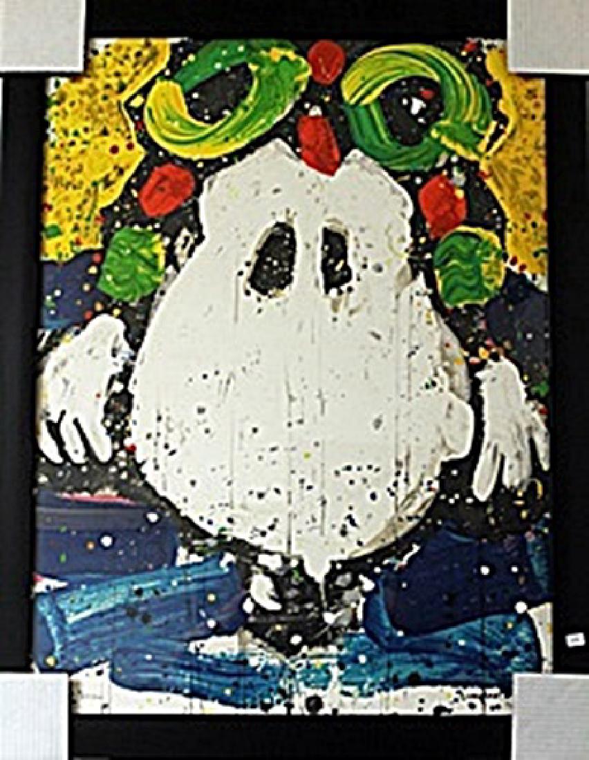 Ace Face - Limited Edition Lithograph by Tom Everhart: Custom Framed, Limited Edition, Lithograph, Hand Signed and Numbered by the artist, Approximate Size 34" x 27" Inches. ; (FRAMED)