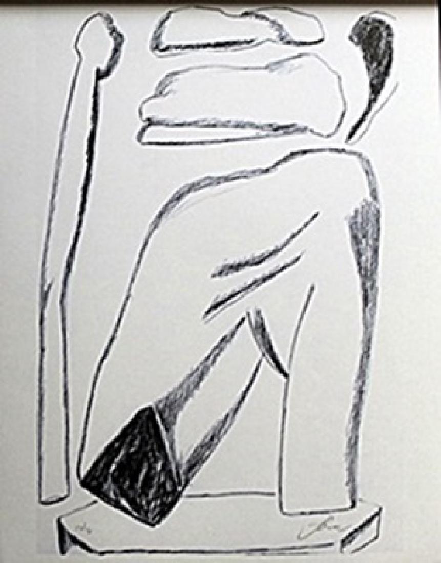 Lithograph William Brice: authentic lithograph William Brice, signed, size approx. 14 x 11 in.