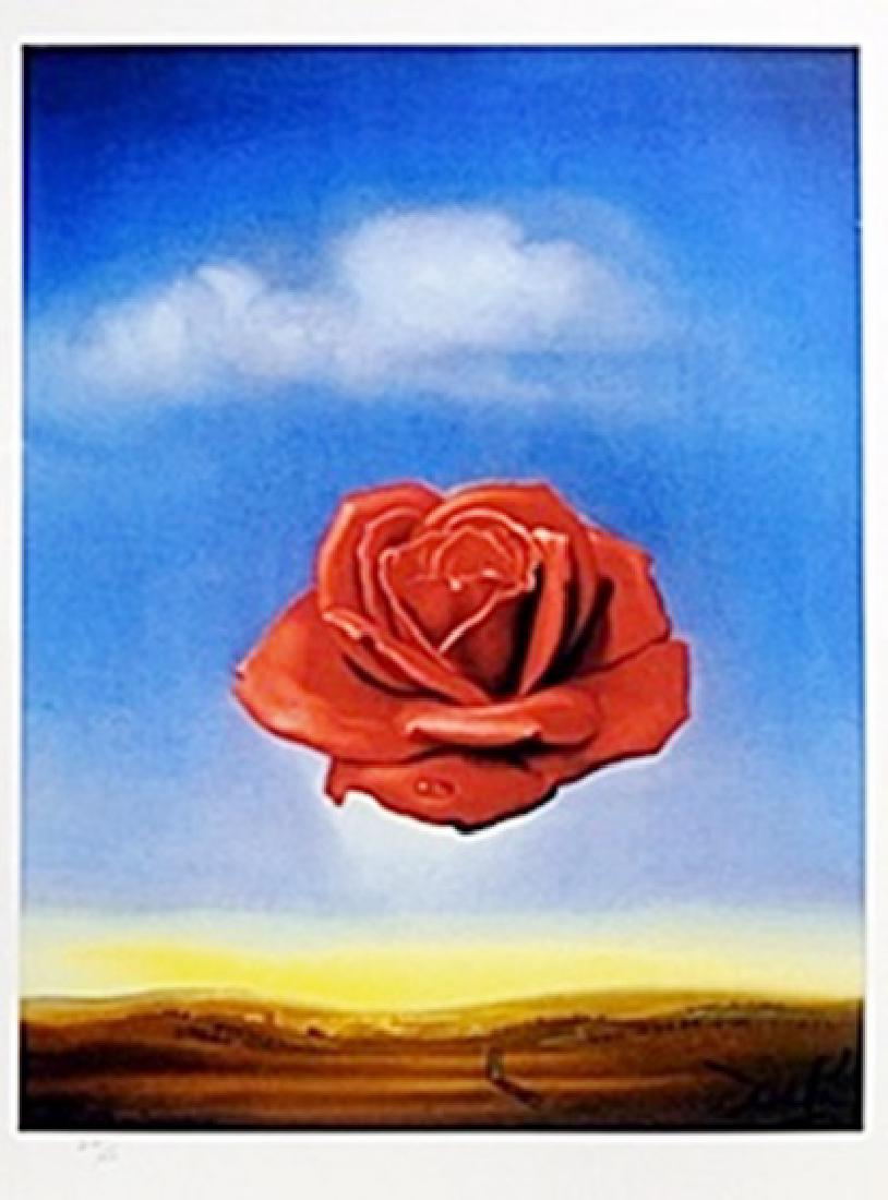 Lithograph Salvador Dali: authentic lithograph Salvador Dali, signed, size approx. 19 x 13 in. Salvador Felipe Jacinto Dali y Domenech AKA : Salvador Dali (Born 05/11/1904 - Died 01/23/89) Was born Figueres, Spain. Artistic St