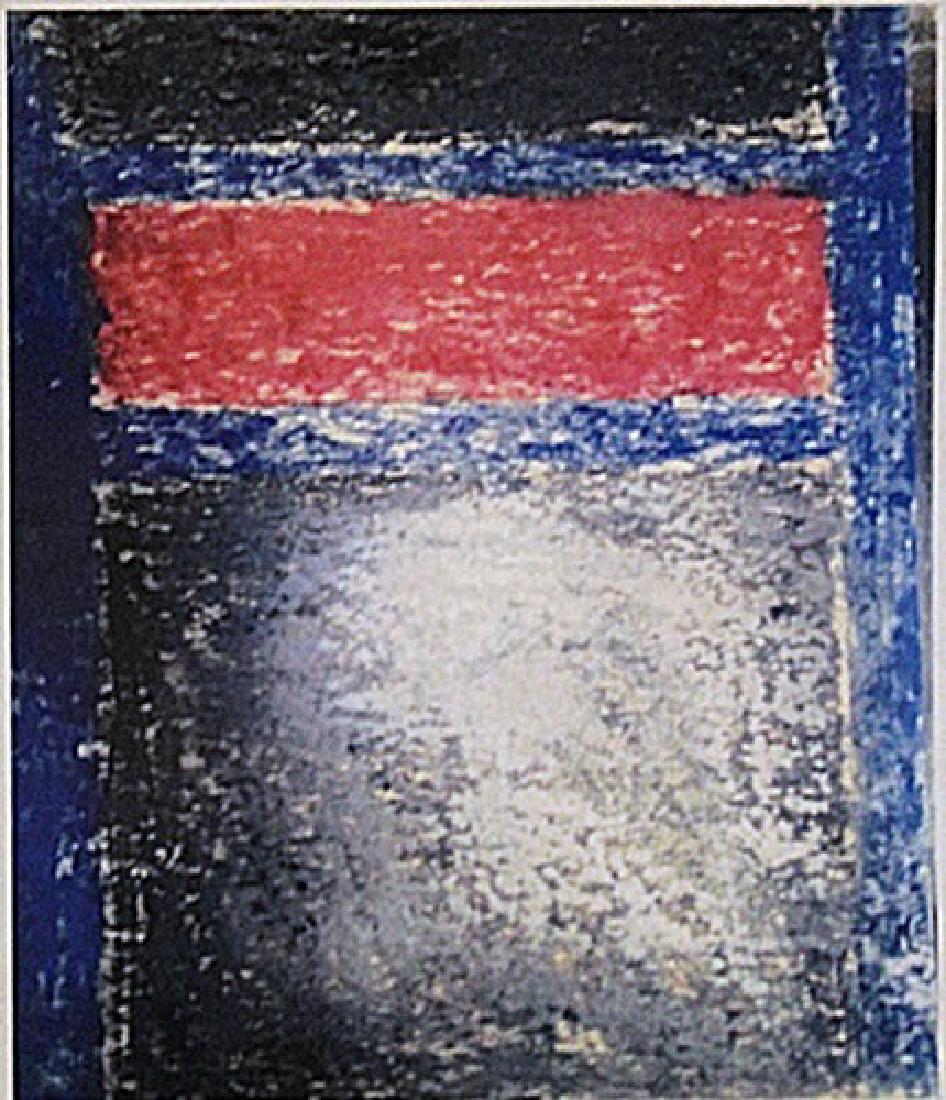 Mark Rothko - NO. 40: In the manner of Mark Rothko "NO. 40" pastel on paper circa. 1955, private collection approx. 19x13in. A prominent figure among the New York School painters, In the manner of Mark Rothko moved through