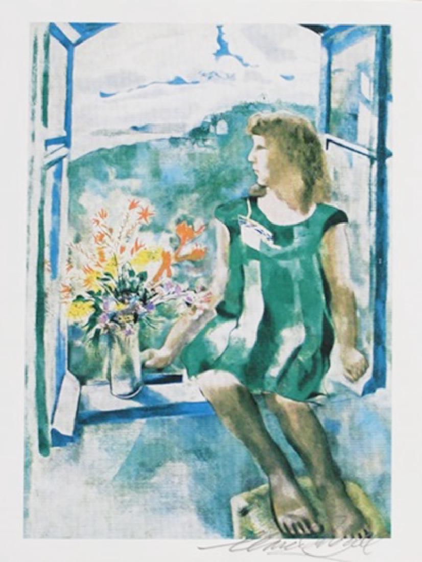 Lithograph By Marc Chagall: Lithograph By Marc Chagall, Signed by the Artist, Size Approx. 11 x 9 In. Marc Zakharovich Chagall (July 6th 1887 – March 28th 1985) "The quintessential Jewish artist of the twentieth century"Marc C