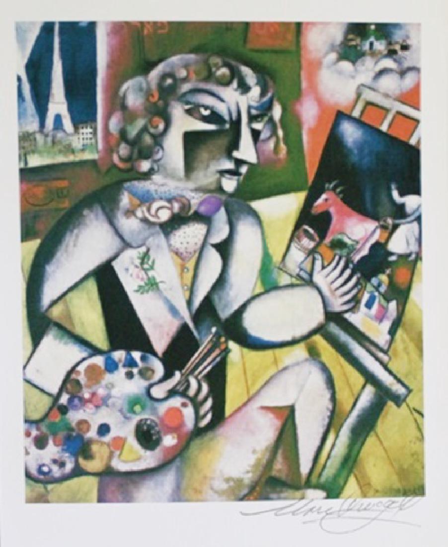 Lithograph By Marc Chagall: Lithograph By Marc Chagall, Signed by the Artist, Size Approx. 11 x 8 1/2 In. Marc Zakharovich Chagall (July 6th 1887 – March 28th 1985) "The quintessential Jewish artist of the twentieth century"Ma