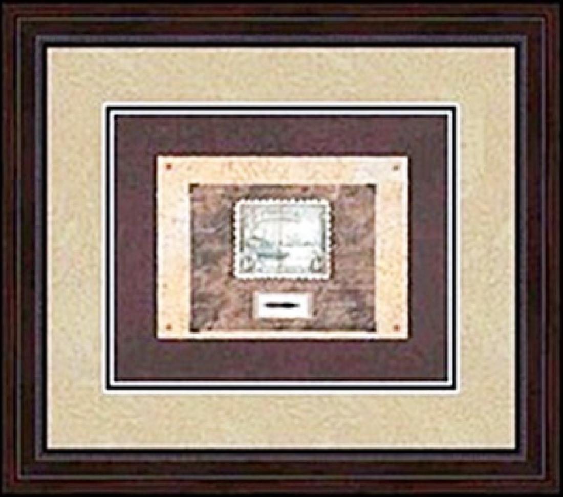 BERMUDA DAVID MARTIN: authentic lithograph , IMAGE SIZE: 10X8", FRAMED: 16 15/16X 14 15/16"