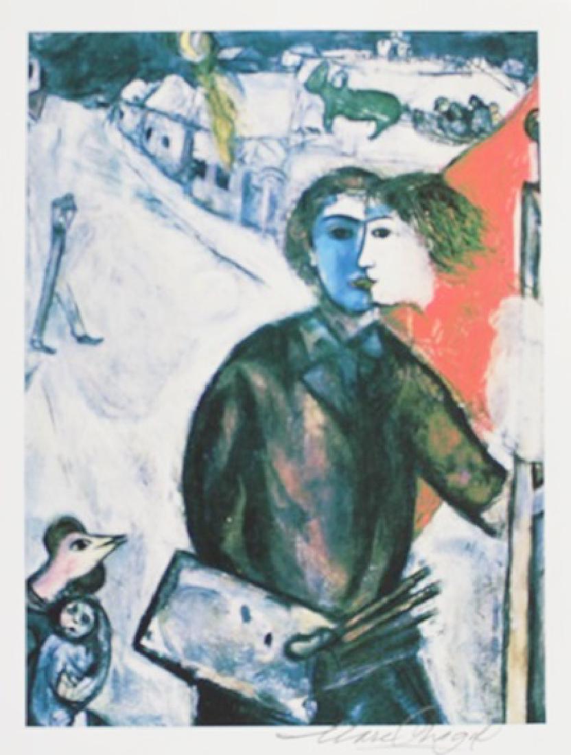 Lithograph By Marc Chagall: Lithograph By Marc Chagall, Signed by the Artist, Size Approx. 11 x 9 In. Marc Zakharovich Chagall (July 6th 1887 – March 28th 1985) "The quintessential Jewish artist of the twentieth century"Marc C