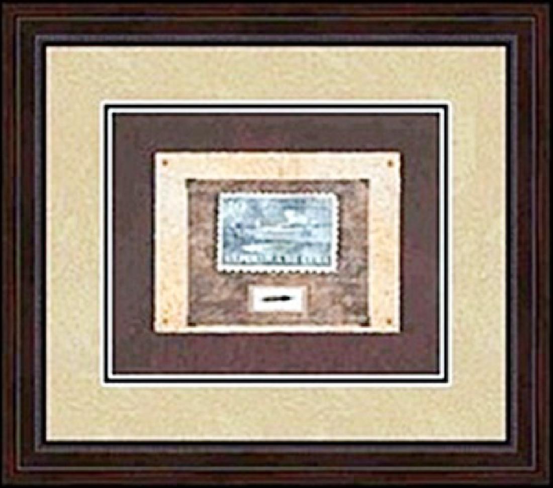 REPUBLICA DE CUBA DAVID MARTIN: authentic lithograph , IMAGE SIZE: 10X8", FRAMED; 16 15/16X14 15/16"