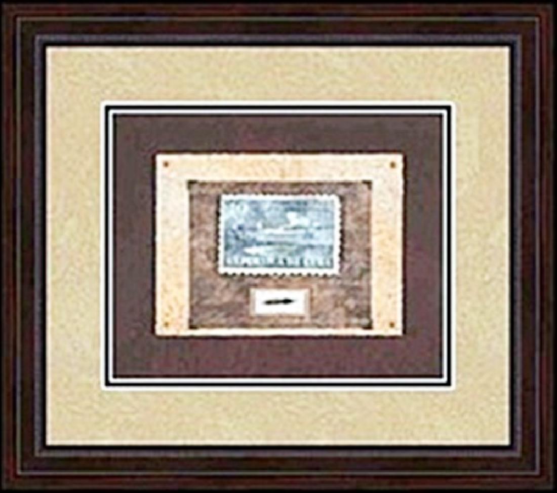 REPUBLICA DE CUBA DAVID MARTIN: authentic lithograph , IMAGE SIZE: 10X8", FRAMED; 16 15/16X14 15/16"