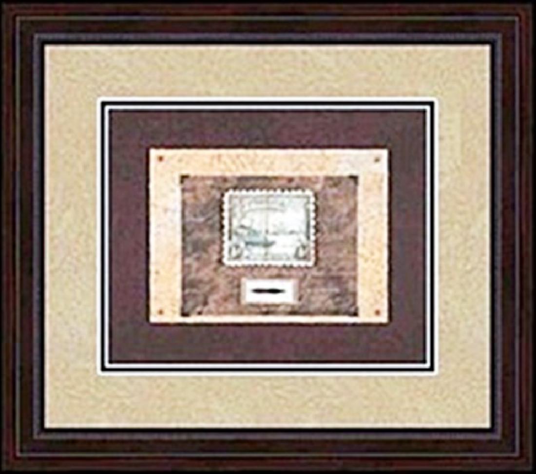 BERMUDA DAVID MARTIN: authentic lithograph , IMAGE SIZE: 10X8", FRAMED: 16 15/16X 14 15/16"