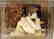 In they style of Henri De Toulouse - Woman At The Table