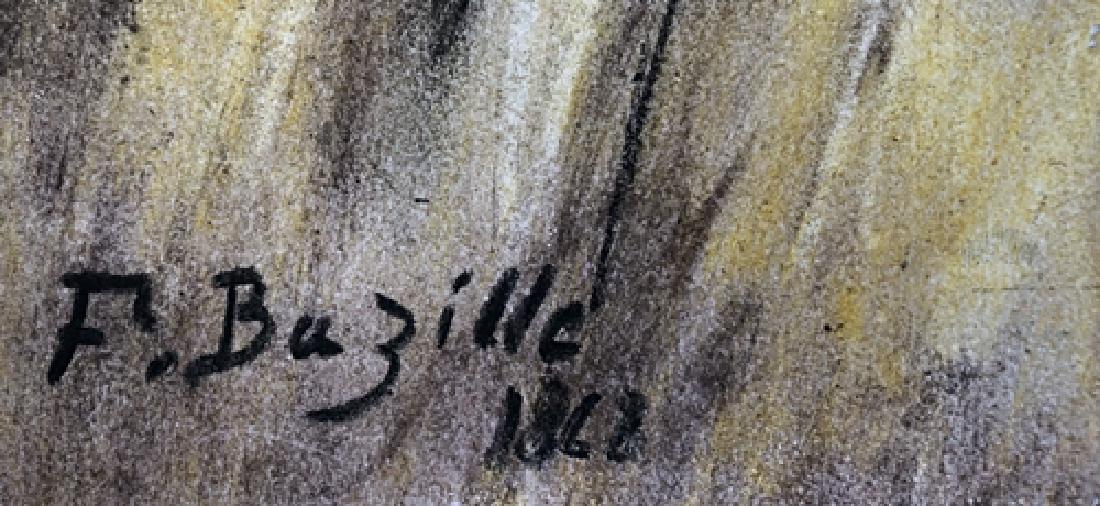 Frederic Bazille - Self Portrait: • Artist: Frederic Bazille(after or the Style Of ) • Title: Self Portrait • Year: 1868 • Dimensions: 19x13 Inches • Medium: Pastel On Paper • Condition: Good