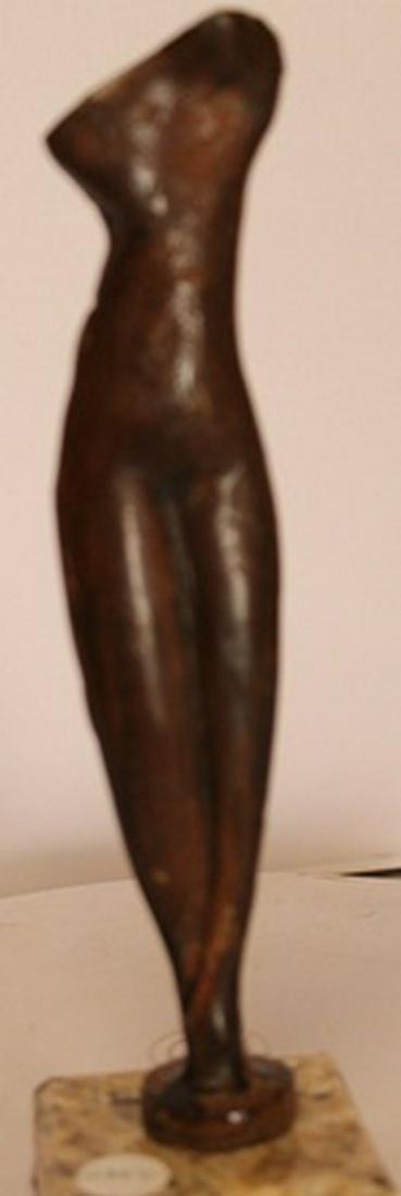 Bronze Sculpture - Alexander Archipenko: Limited Edition, Hand Signed, Bronze Sculpture after the artist, Size Approx. 10" x 3" x 3" in.