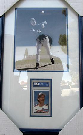 Randy Johnson - Memorabilia: Randy Johnson memorabilia. Randall David Johnson, nicknamed "The Big Unit", is an American former baseball pitcher who played 22 seasons in Major League Baseball from 1988 to 2009 for six teams. He pl